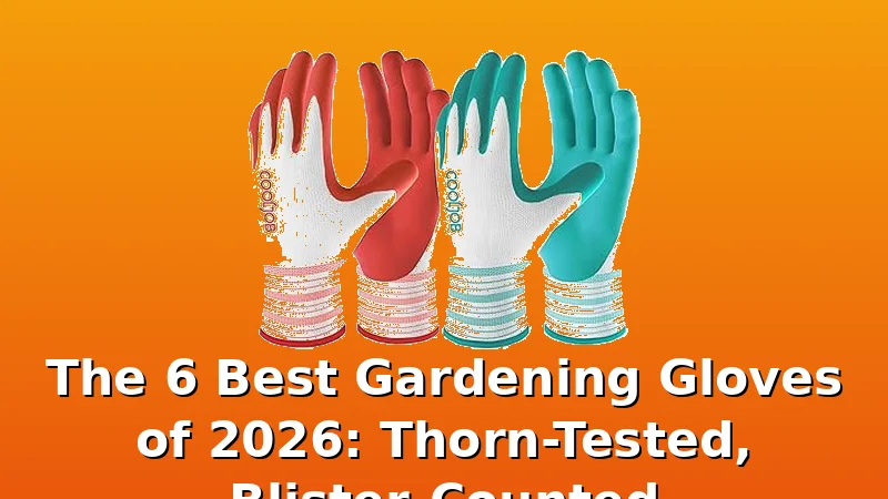 The 6 Best Gardening Gloves of 2026: Thorn-Tested, Blister-Counted - SoilDock review with measurements and honest opinion