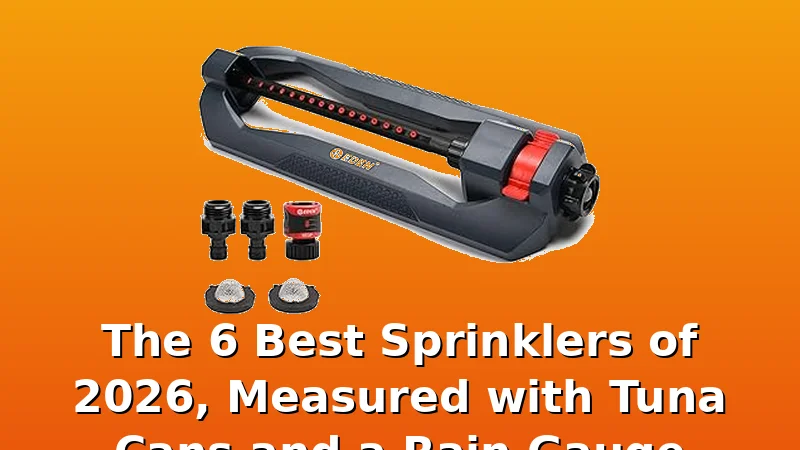 The 6 Best Sprinklers of 2026, Measured with Tuna Cans and a Rain Gauge - SoilDock review with measurements and honest opinion
