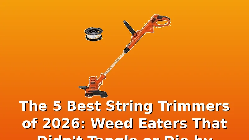 The 5 Best String Trimmers of 2026: Weed Eaters That Didn't Tangle or Die by August - SoilDock review with measurements and honest opinion