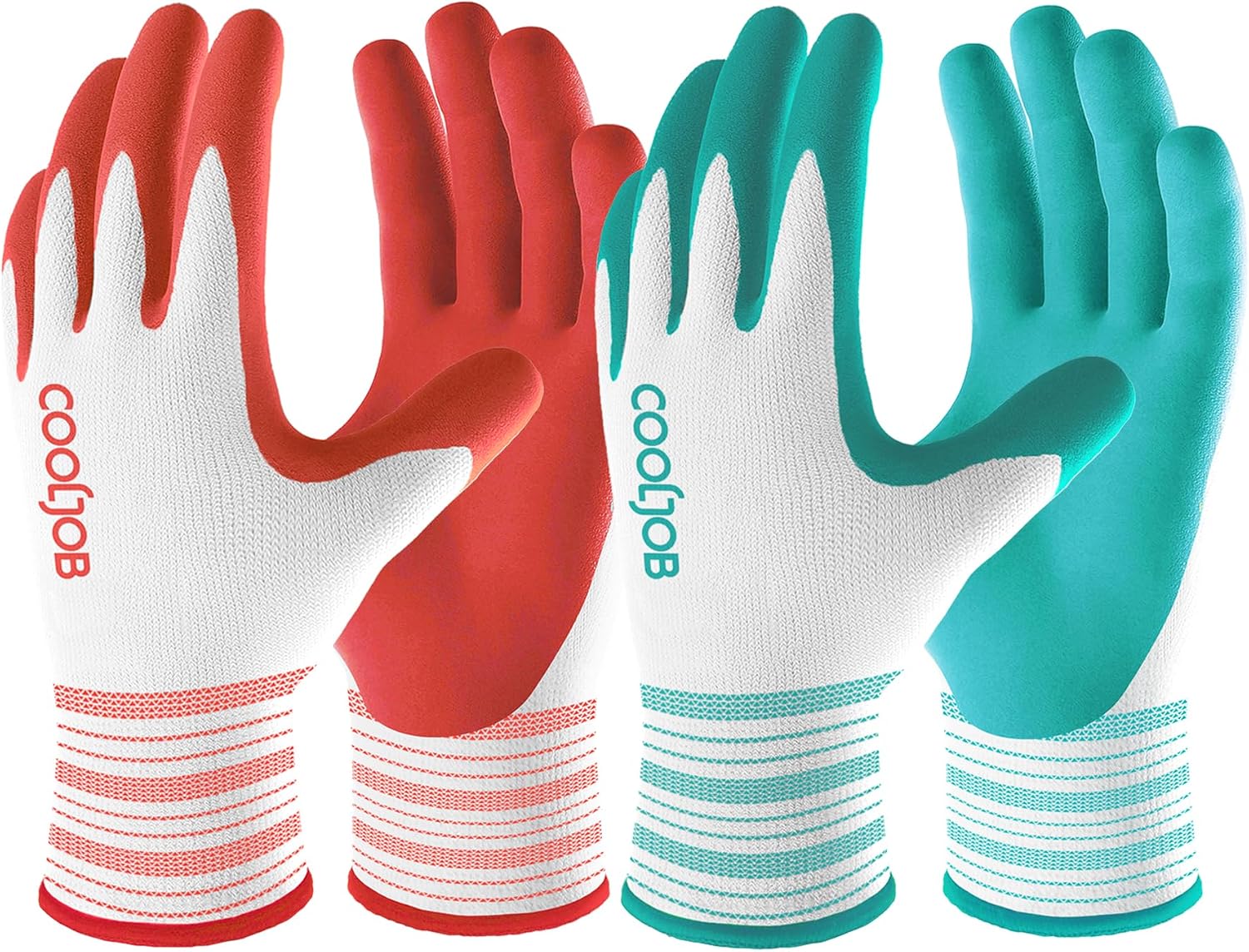 COOLJOB Rubber Cuff Gloves (B08863XWN2)