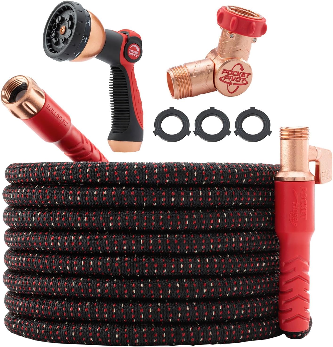 Pocket Hose Ballistic 100 ft. (B0GWFF75Z5)